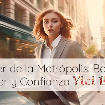 Mujer de la Metrópolis: Belleza, Confianza y Poder en el Corazón Urbano de España